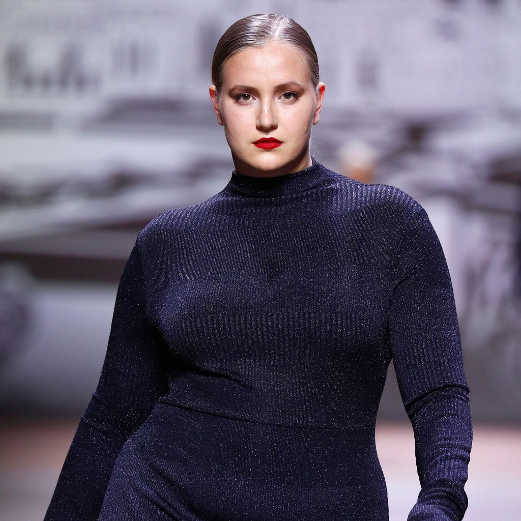 Dascha Carriero auf einer Show von Kilian Kerner, Berlin Fashion Week 2022