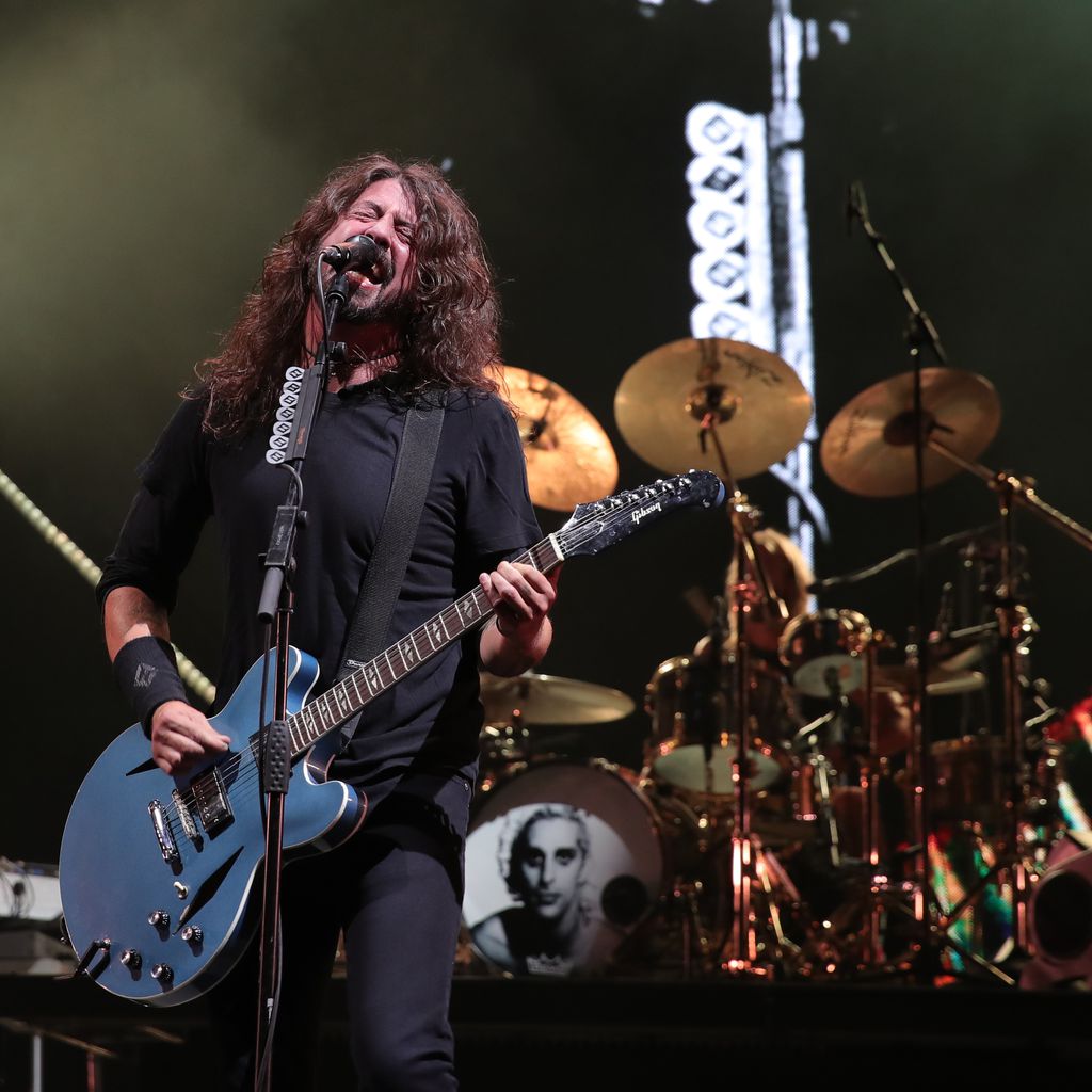 Dave Grohl beim Cal Jam 18 in Kalifornien