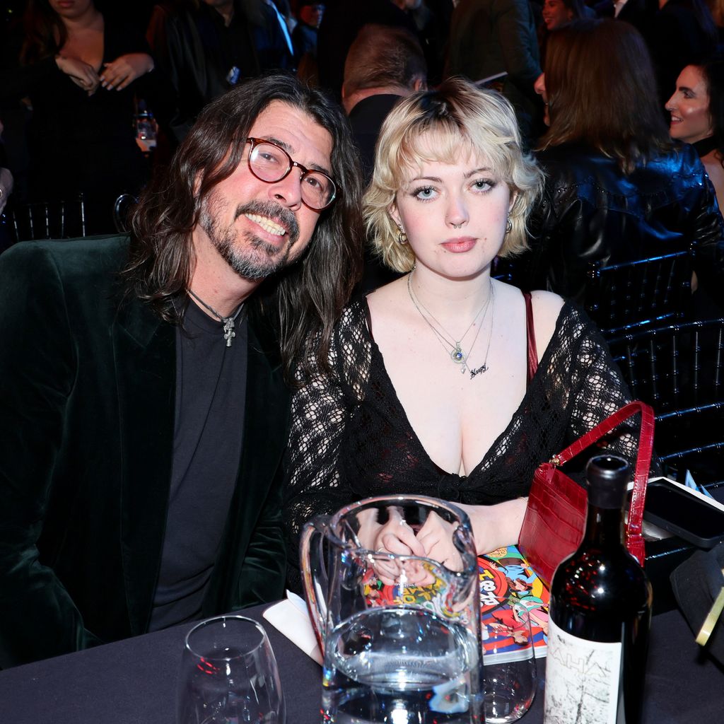 Dave Grohl und Violet Grohl, 2022 im Microsoft Theater, Los Angeles