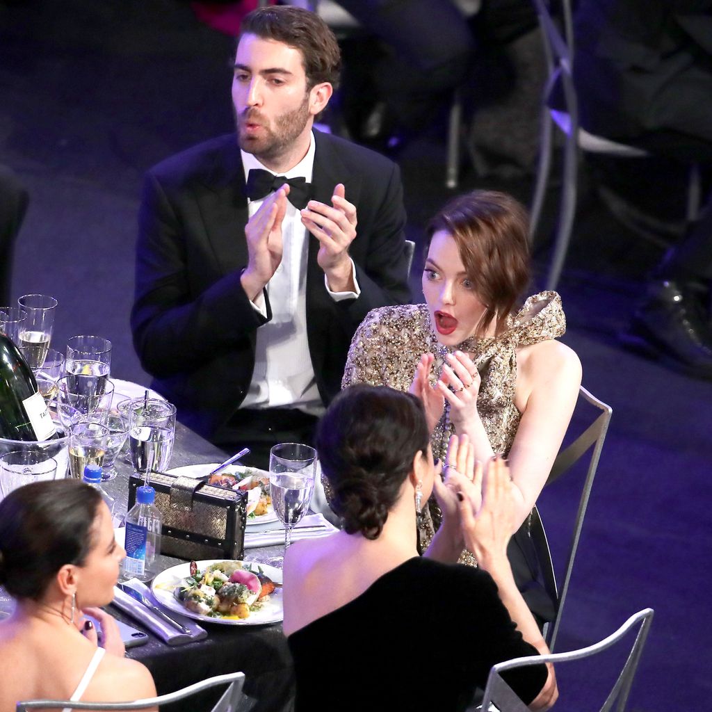 Dave McCary und Emma Stone bei den SAG Awards 2019