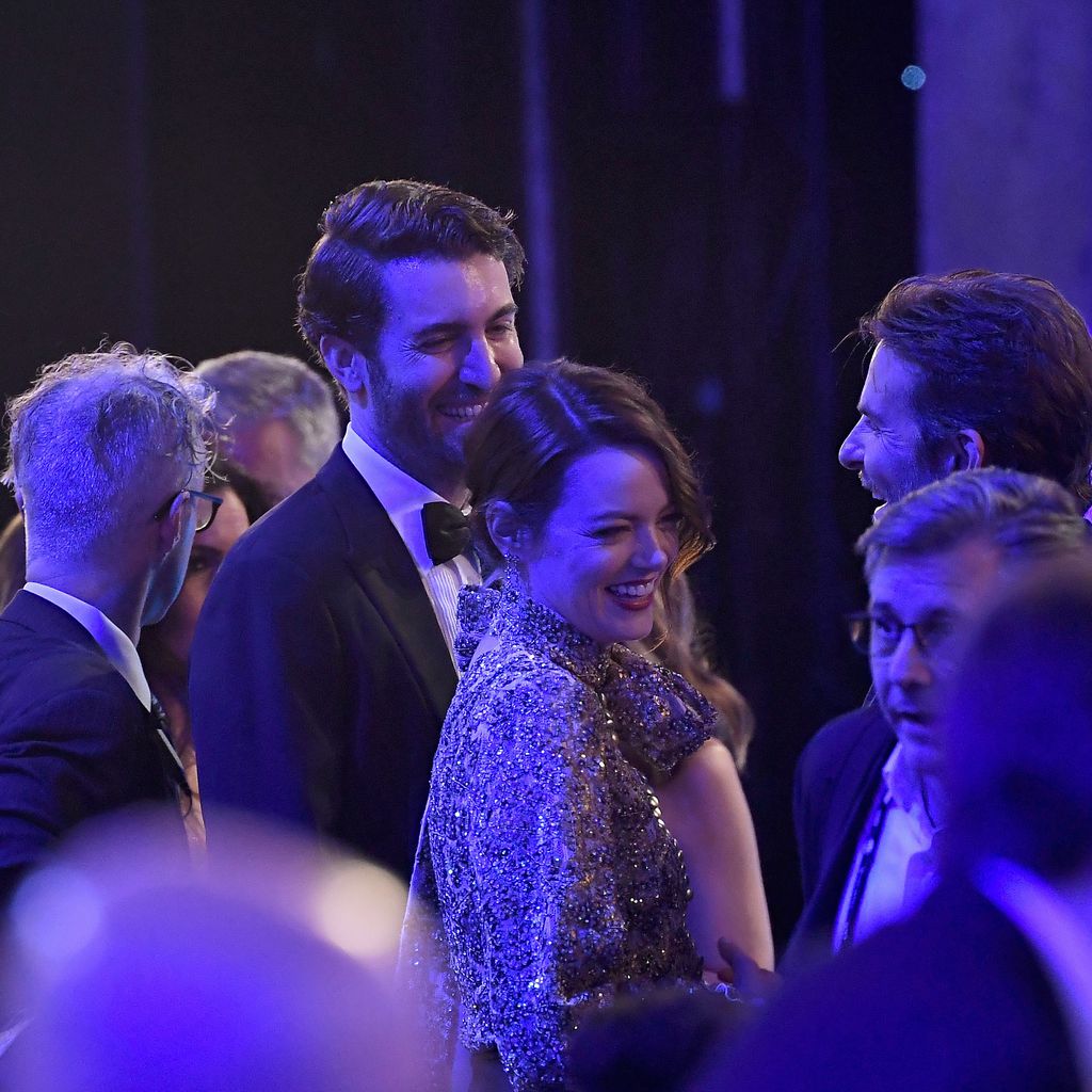 Dave McCary und Emma Stone bei den SAG Awards 2019