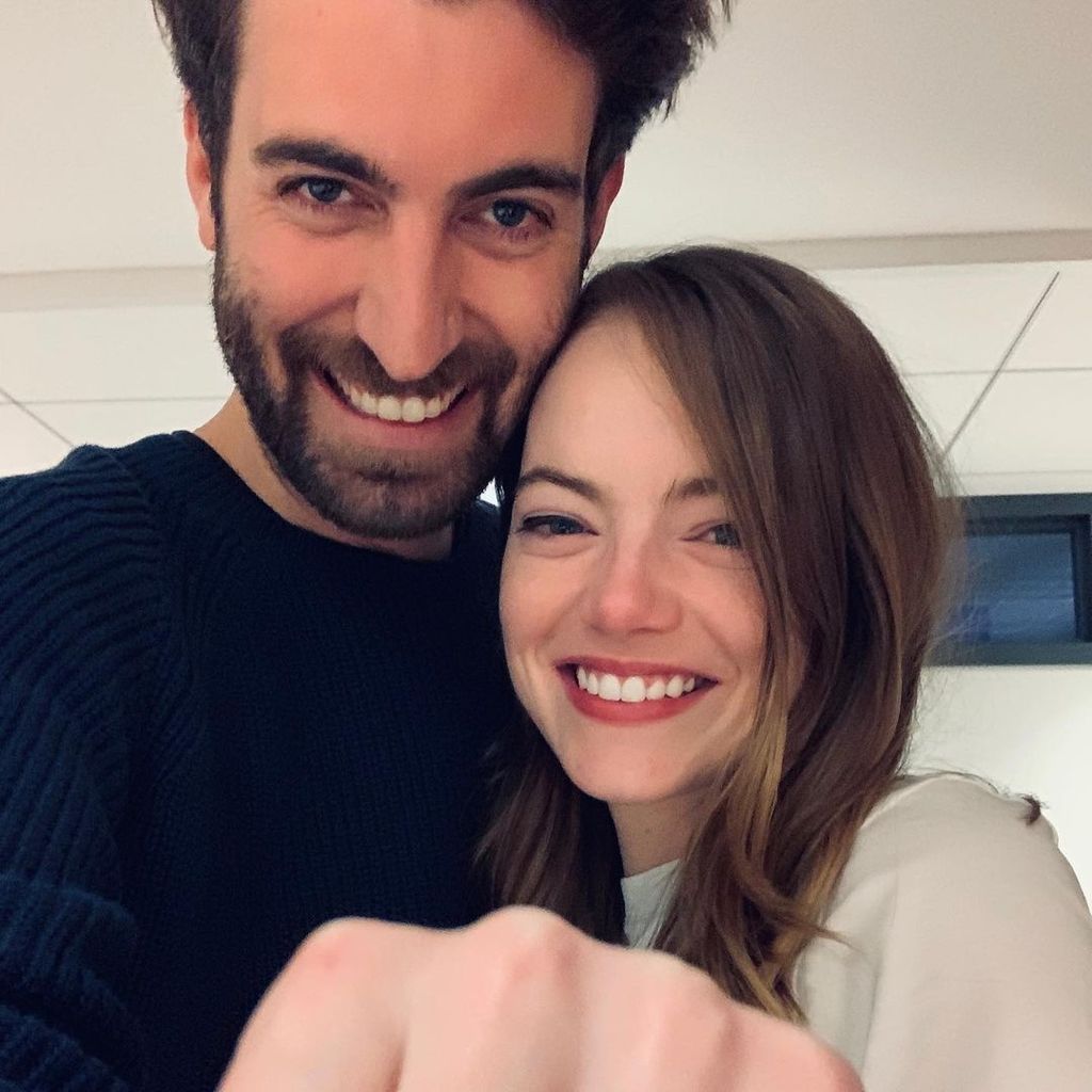 Dave McCary und Emma Stone, 2019