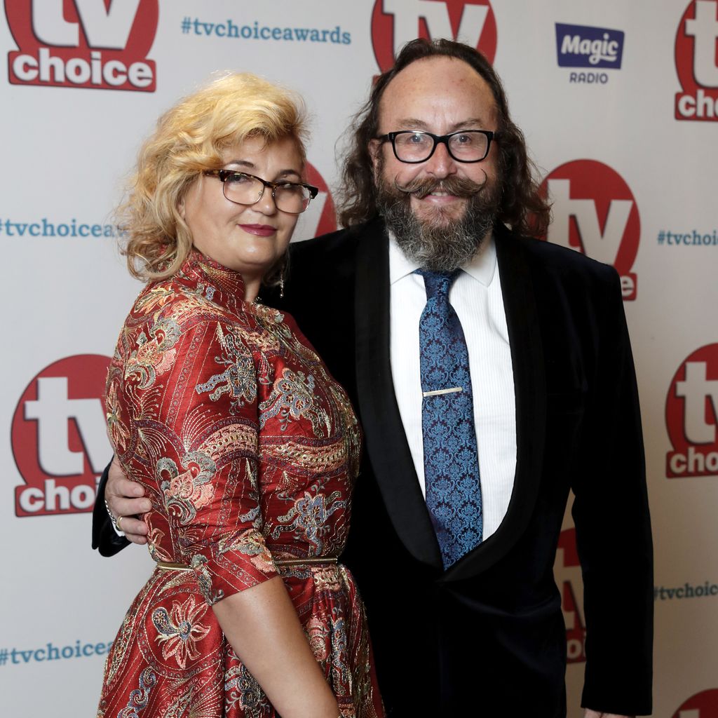 Dave Myers mit seiner Frau Liliana bei den TV Choice Awards, September 2017