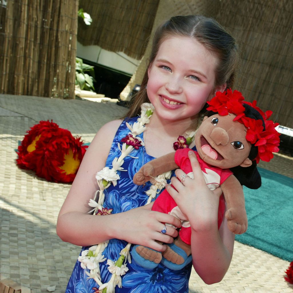 Daveigh Chase auf der "Lilo & Stitch"-Premiere in LA 2002