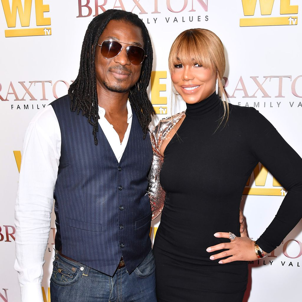 David Adefeso und Tamar Braxton bei der Premiere von "Braxton Family Values"