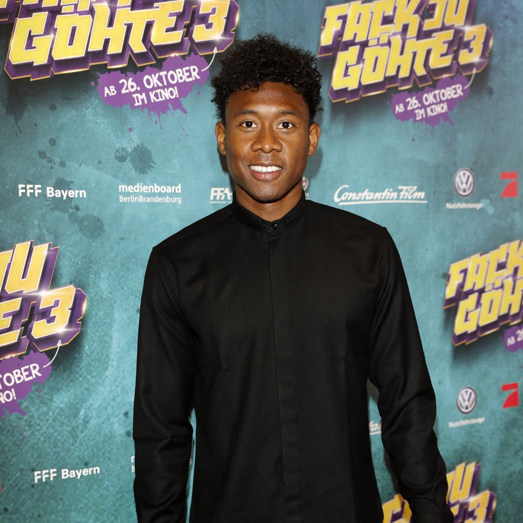 David Alaba bei der "Fack ju Göhte 3"-Premiere in München