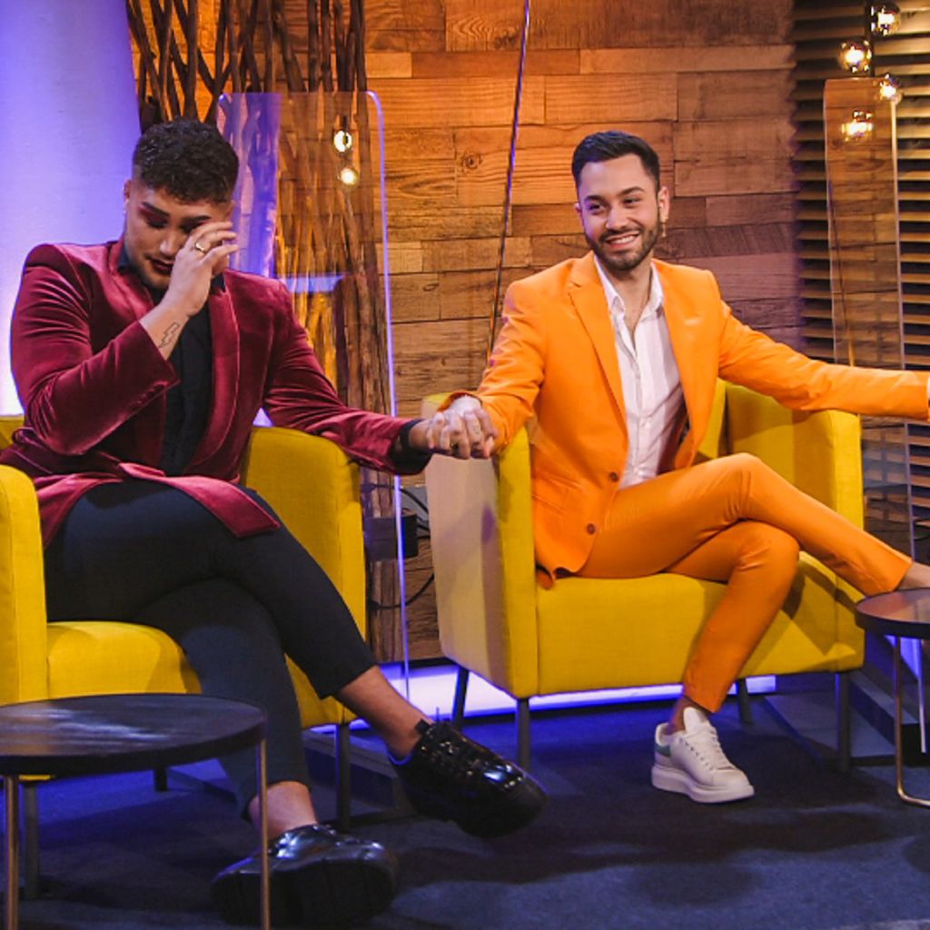 David, Andrea und Gino beim "Prince Charming"-Wiedersehen