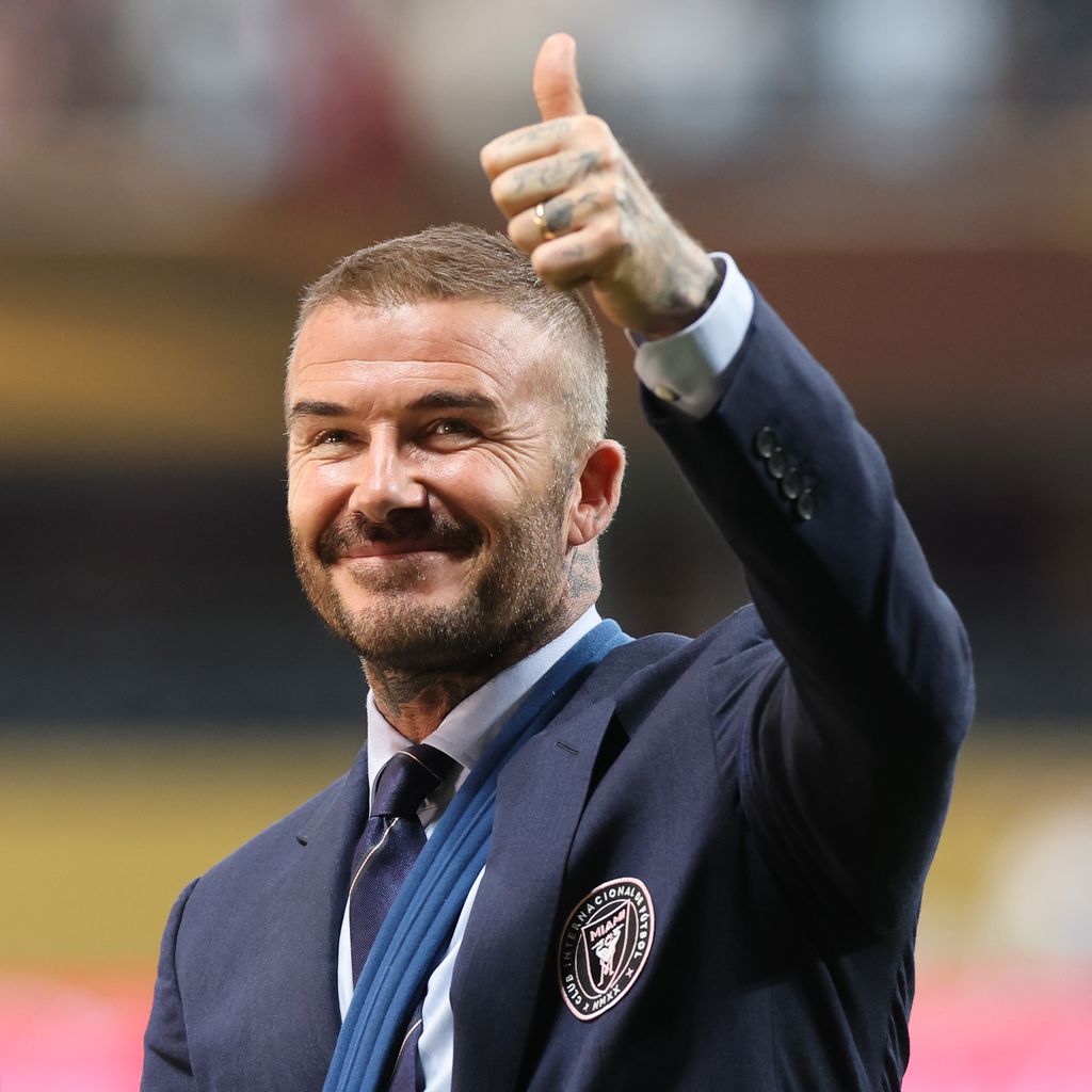 David Beckham beim Achtelfinalspiel der Fifa-Klub-Weltmeisterschaft 2025 am 29. Juni 2025 in Atlanta