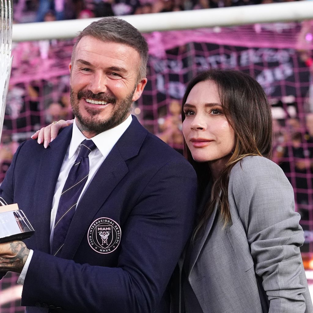David Beckham feiert mit Victoria Beckham den MLS-Cup-Sieg 2025