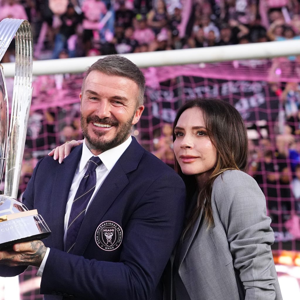 David Beckham feiert mit Victoria Beckham den MLS-Cup-Sieg 2025
