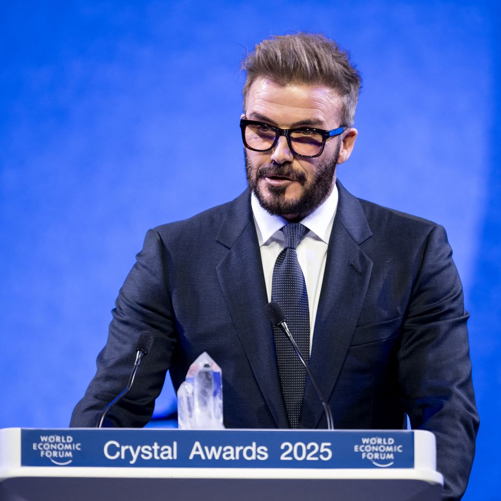 David Beckham, Crystal Awards, 2025