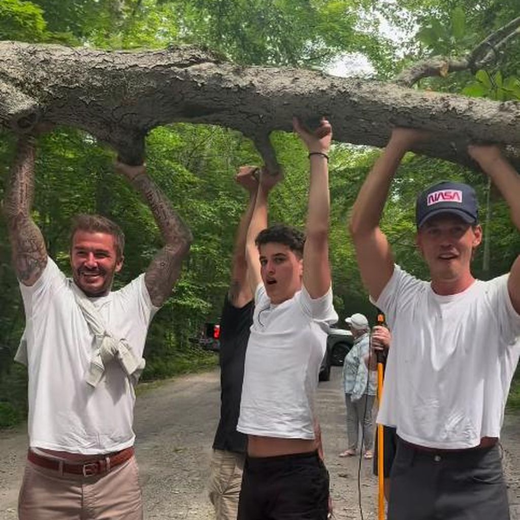 David Beckham (l.) und Austin Butler (r.), August 2023