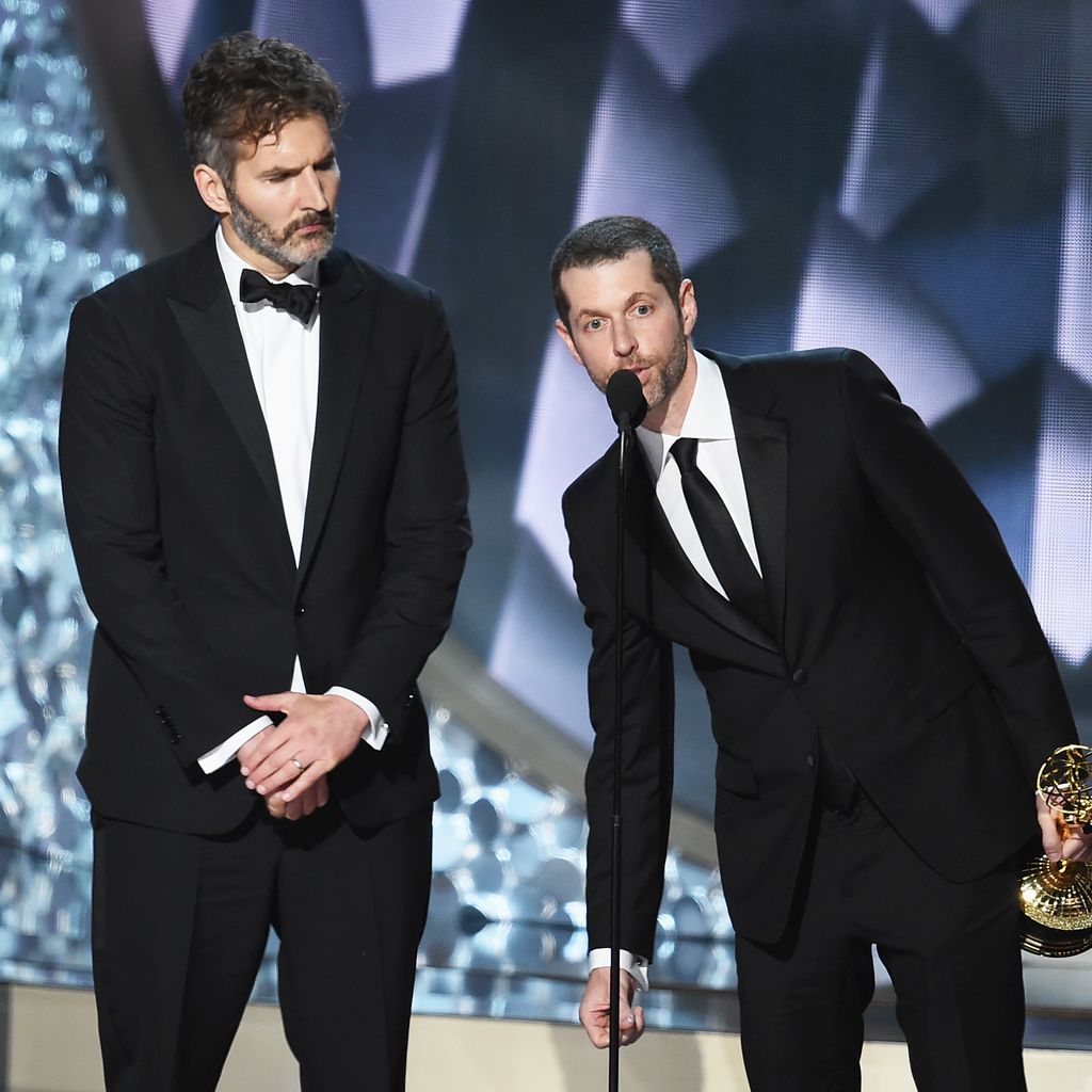 David Benioff und D. B. Weiss bei den Emmy Awards  2016