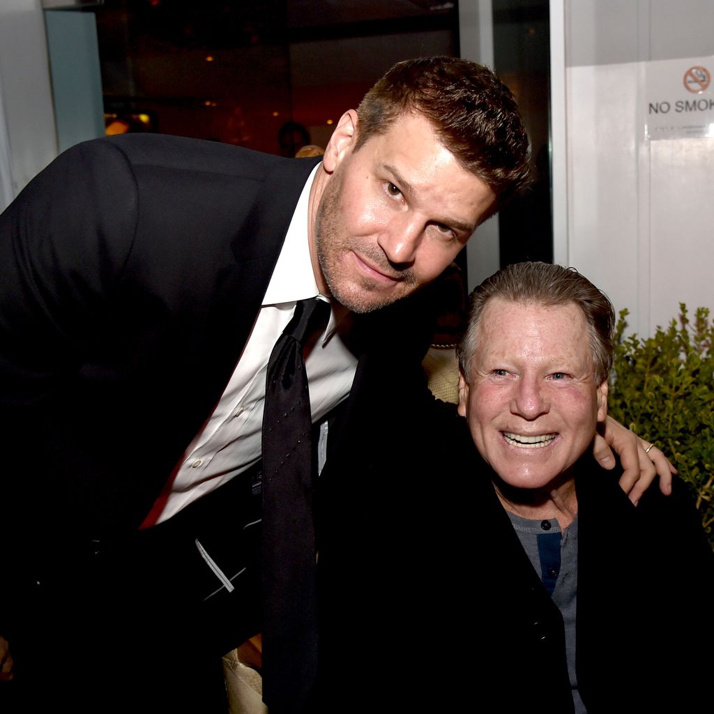 David Boreanaz und Ryan O'Neal