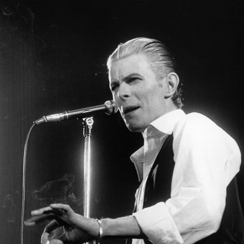 David Bowie im Wembley Stadion, 1976