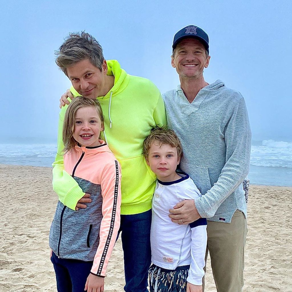 David Burtka, Neil Patrick Harris und ihre Kinder