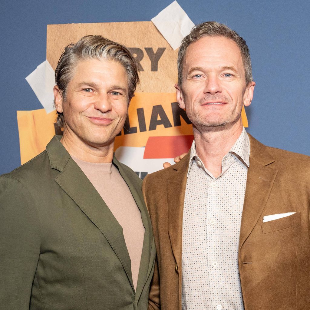David Burtka und Neil Patrick Harris bei der Premiere von "Every Brilliant Thing" im Hudson Theatre in New York