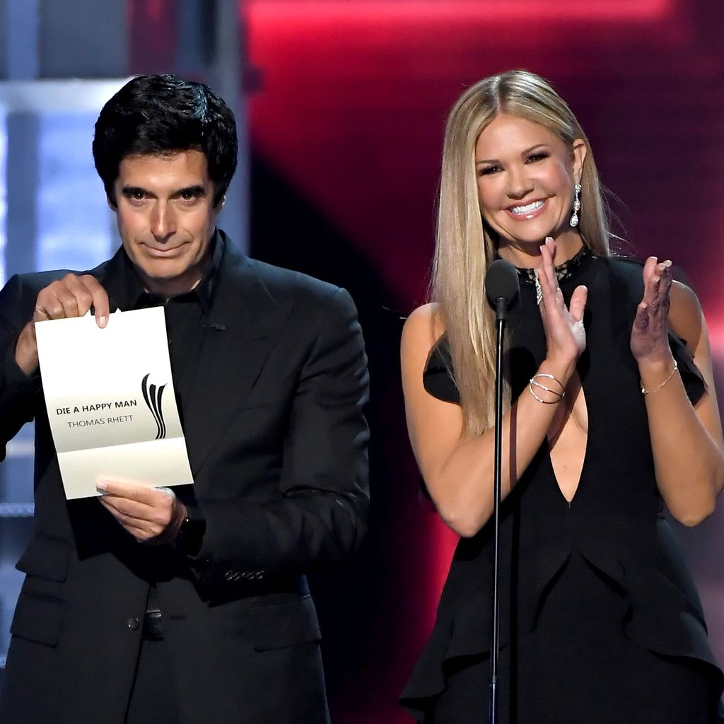 David Copperfield und Nancy O'Dell bei den ACMs