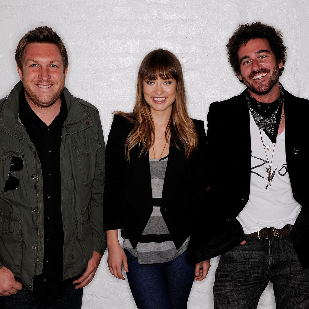 David Darg, Olivia Wilde und Bryn Mooser im April 2011
