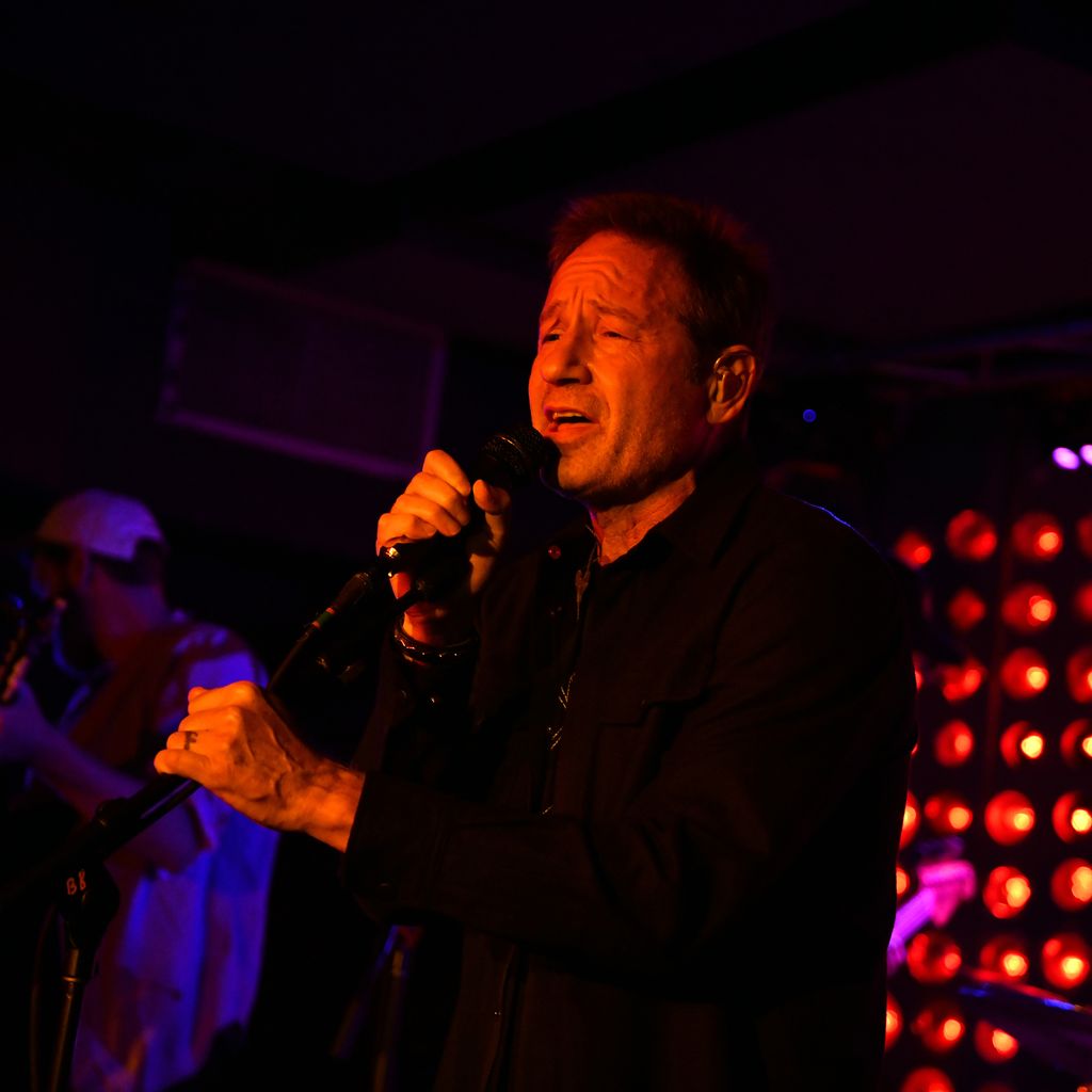 David Duchovny tritt 2023 bei der Tribeca Festival Music Lounge in New York City auf
