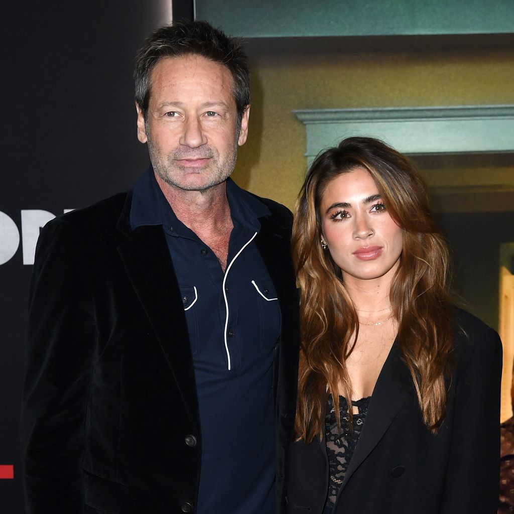 David Duchovny und Monique Pendleberry, Januar 2023