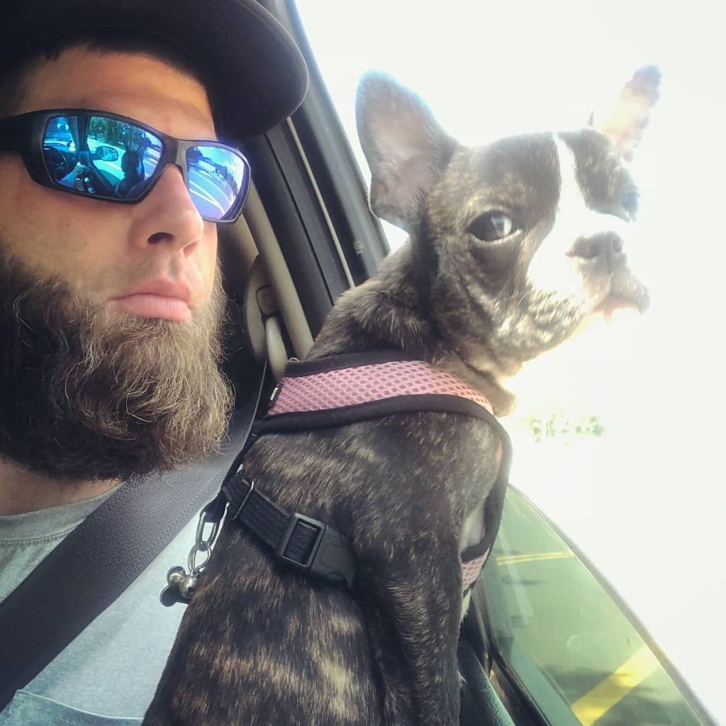 David Eason mit Hund Nugget