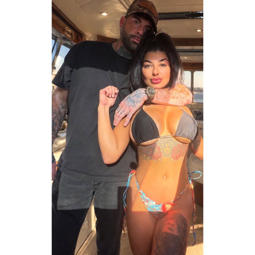 David Eason mit seiner Freundin Madi B.
