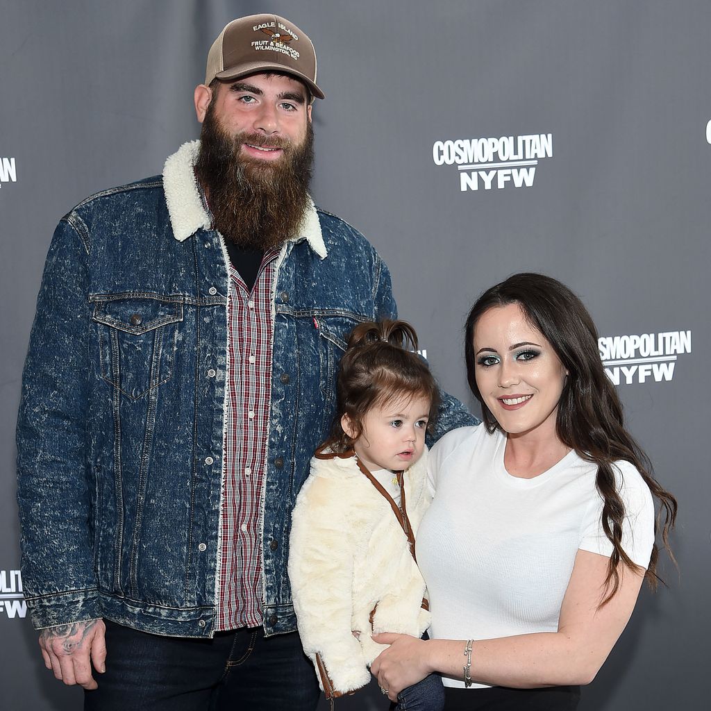 David Eason und Jenelle Evans mit ihrer Tochter Ensley bei der Fashion Week in New York