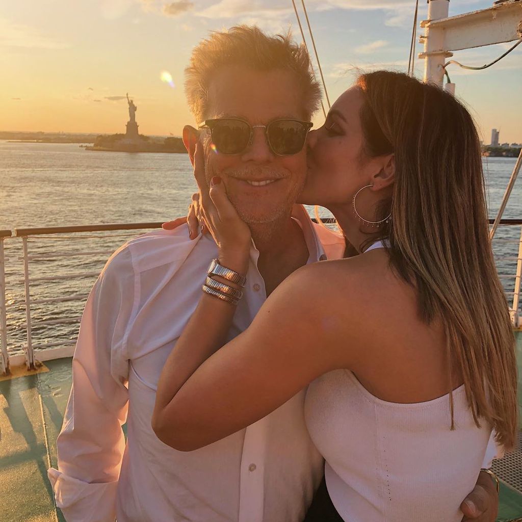 David Foster unnd Katharine McPhee in New York, August 2019