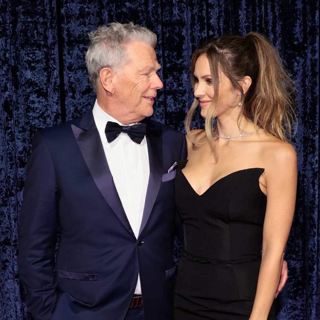 David Foster und Katharine McPhee bei der Geburtstagsparty von Clive Davis