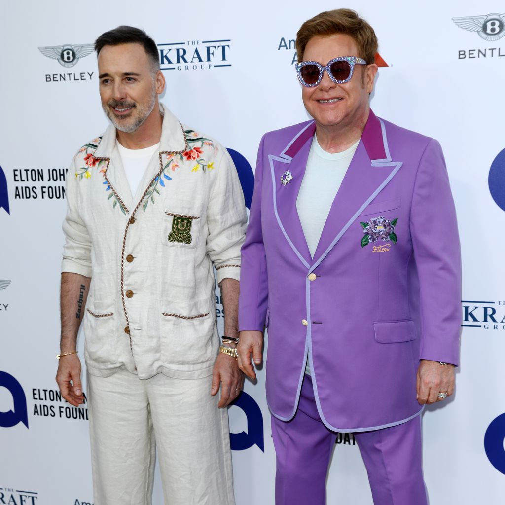 David Furnish und Elton John 2019 in Cannes