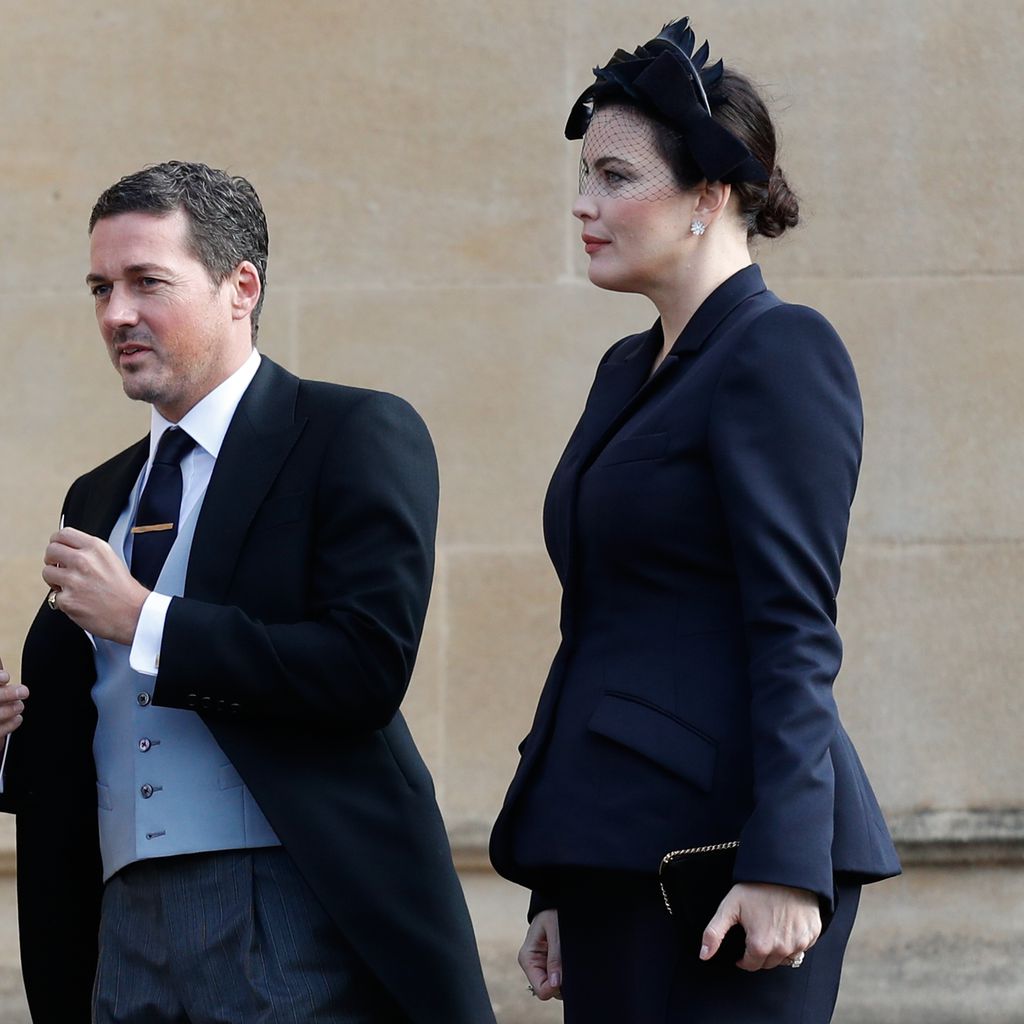 David Gardner und Liv Tyler bei der Hochzeit von Prinzessin Eugenie und Jack Brooksbank