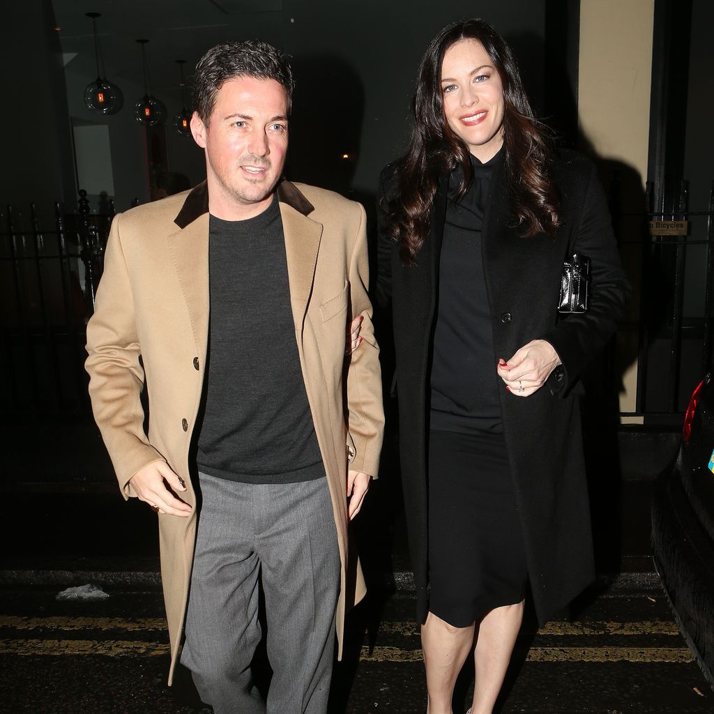David Gardner und Liv Tyler in London