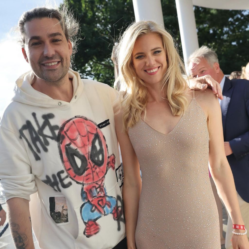 Musiker David Garett und Model Larissa Marolt