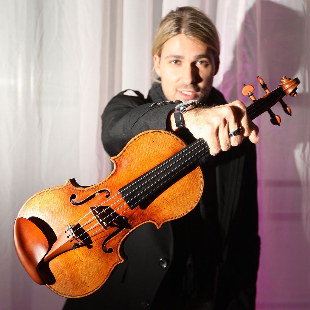 David Garrett mit seiner Geige