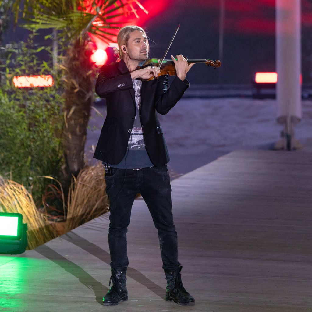 David Garrett bei "Die große Schlagerstrandparty 2022"