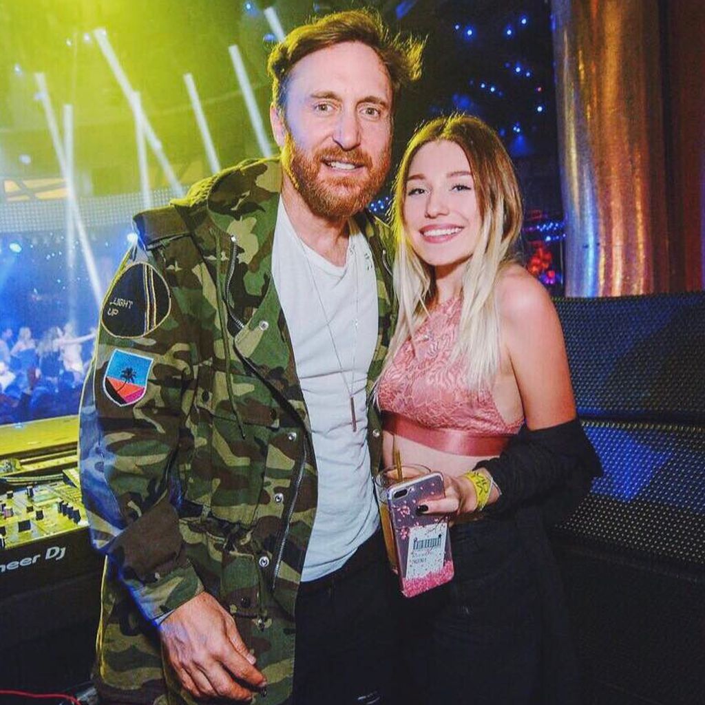 David Guetta und Bibi Claßen