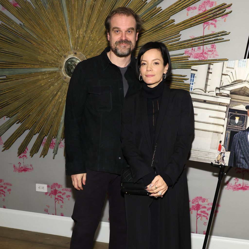 David Harbour und Lily Allen, Dezember 2022