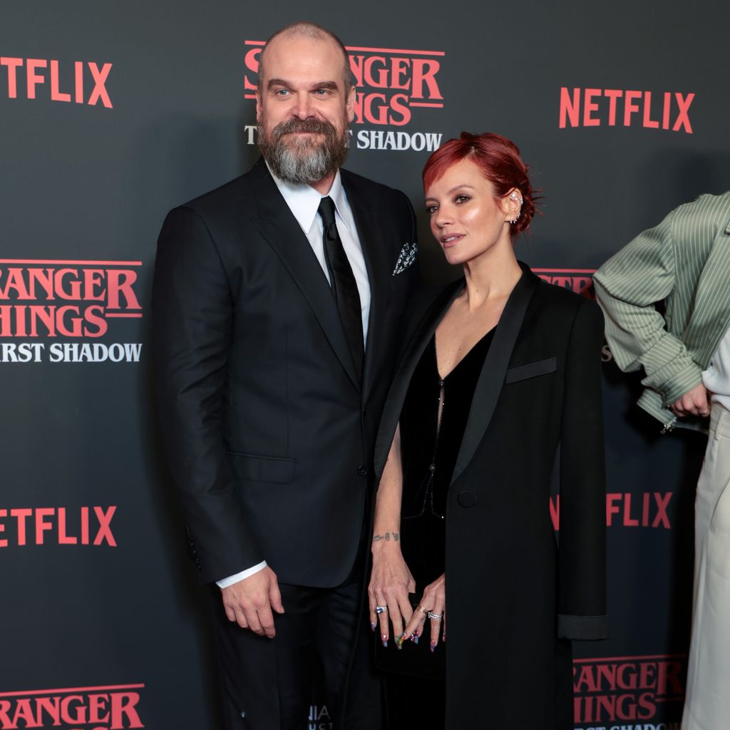 David Harbour und Lily Allen, Schauspieler