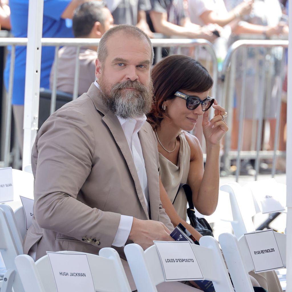 David Harbour und Lily Allen im Juli 2024