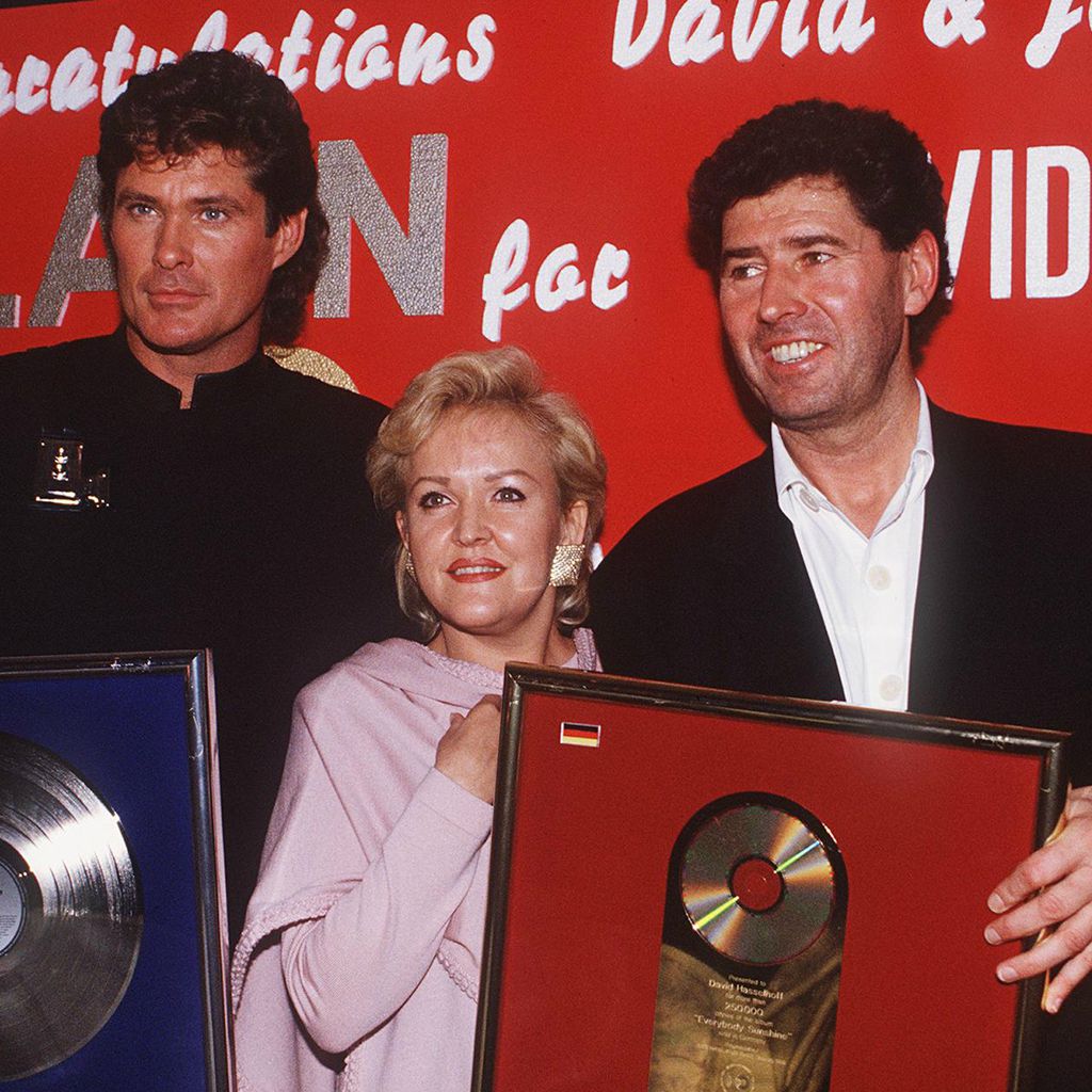 David Hasselhoff, Angelika Milster und Jack White, 1993