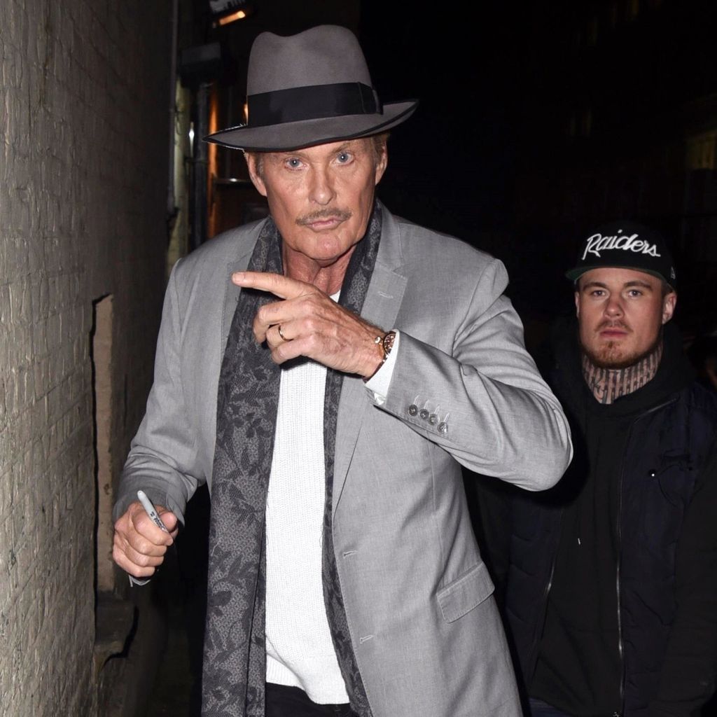 David Hasselhoff in London 2019