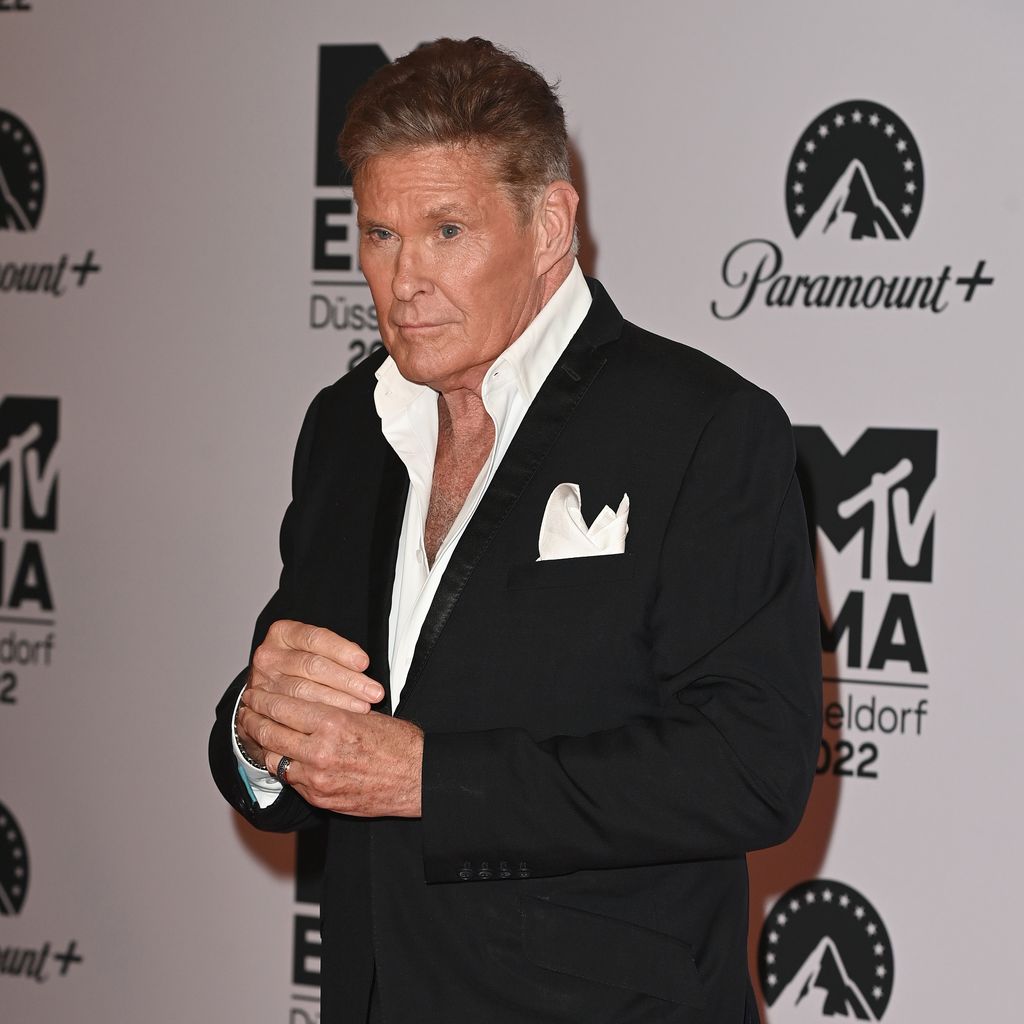 David Hasselhoff bei den MTV Europe Music Awards in Düsseldorf im November 2022