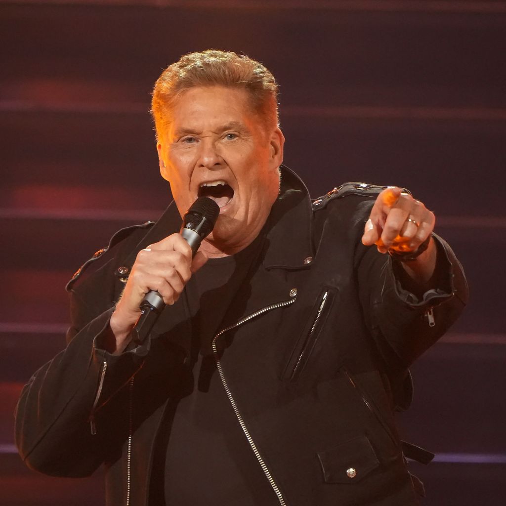 David Hasselhoff bei "Zum Allerletzten Mal: Der Große Schlagerabschied!" im Oktober 2022