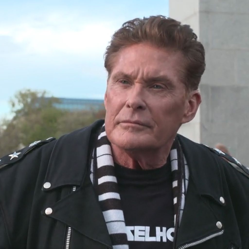 David Hasselhoff in Berlin