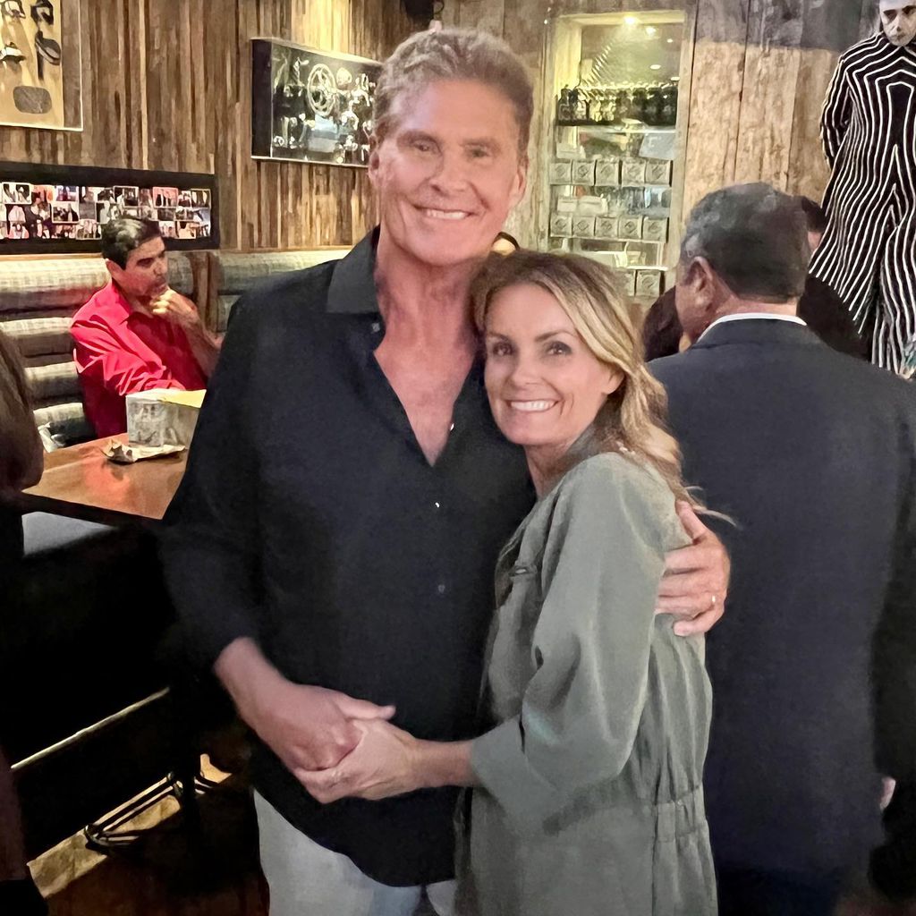 David Hasselhoff und Kelly Packard im Juli 2022