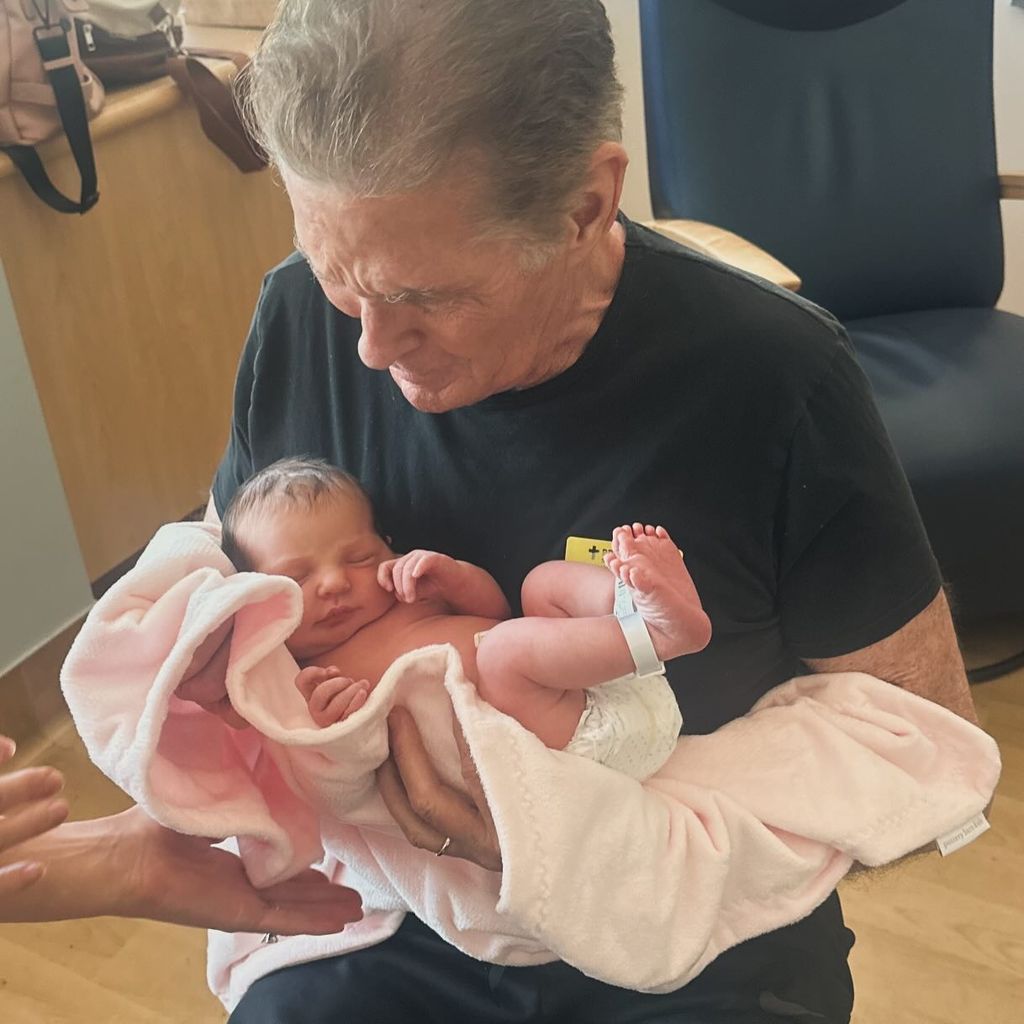 David Hasselhoff und sein Enkelkind