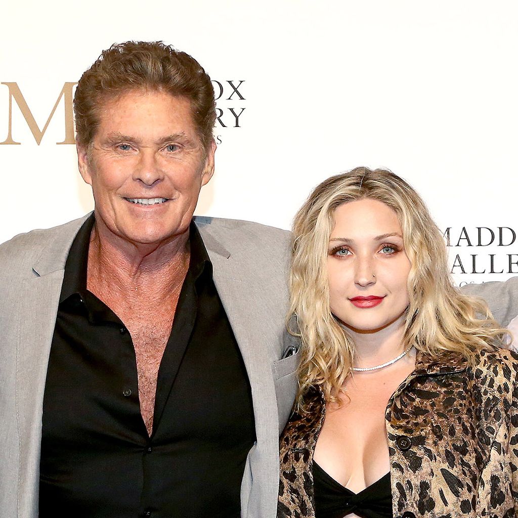 Schauspieler David Hasselhoff und seine Tochter Taylor Ann Hasselhoff