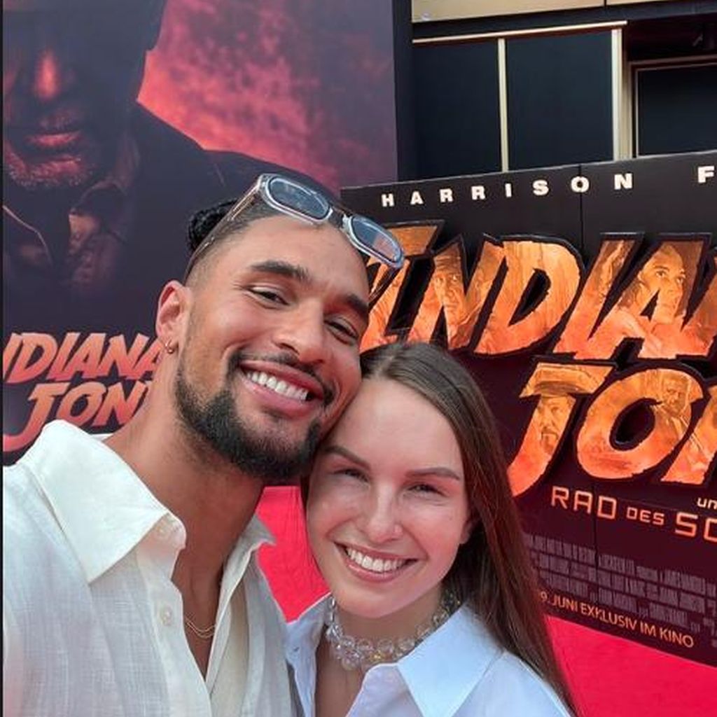 David Jackson und Lisa Mieschke im Juni 2023 in Berlin
