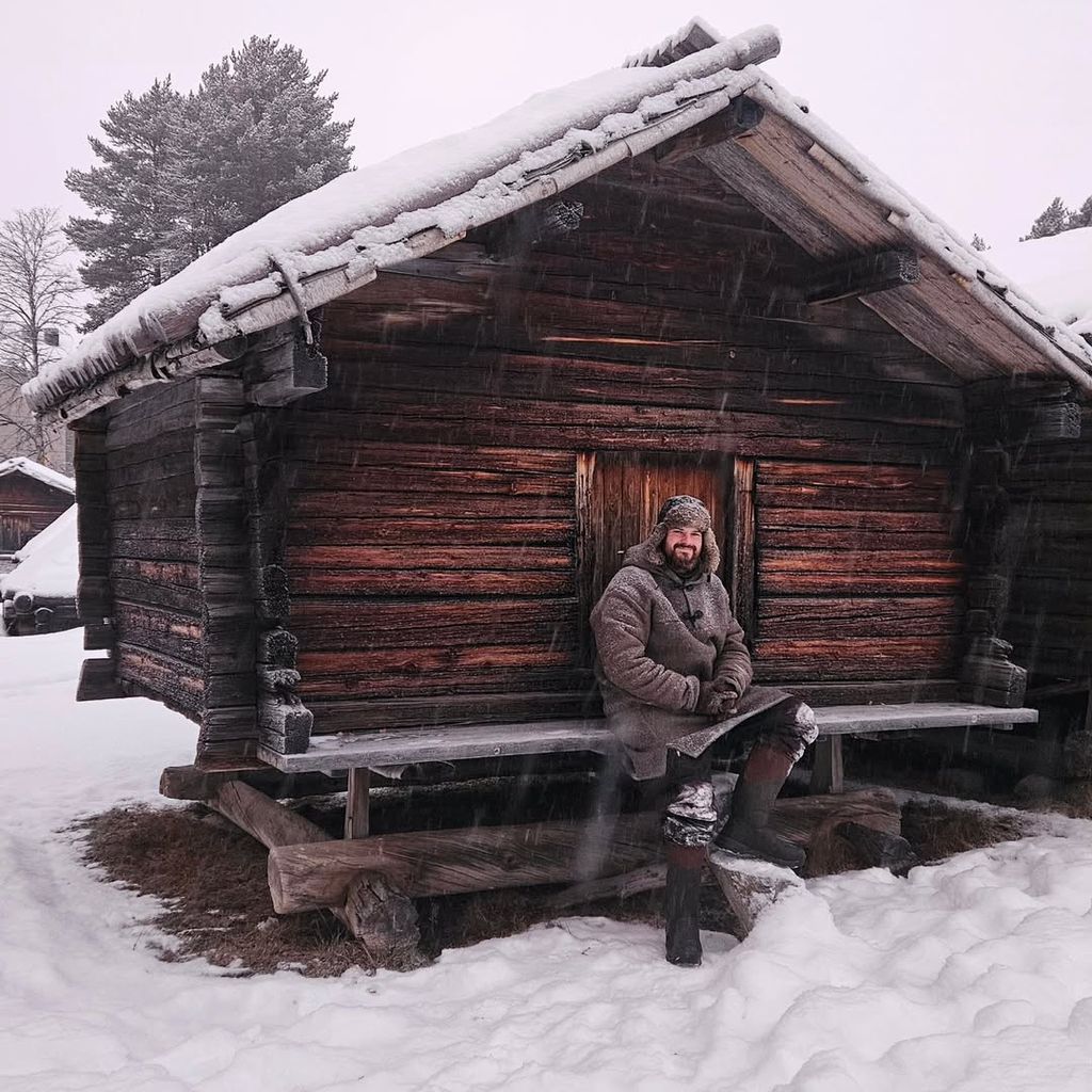 David Leichtle in Schweden Lappland